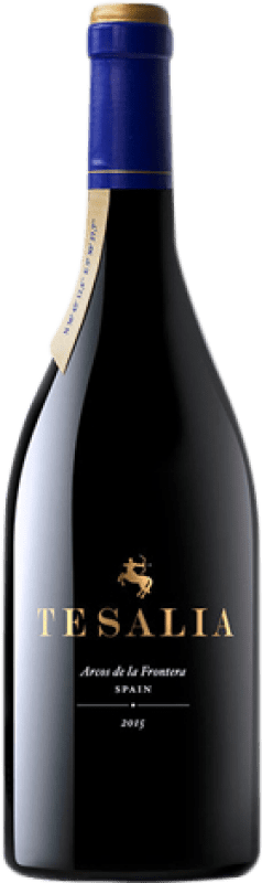 59,95 € | Rotwein Tesalia Crianza — Kurze Fassreifung I.G.P. Vino de la Tierra de Cádiz Andalusien Spanien Cabernet Sauvignon, Petit Verdot, Tintilla de Rota Magnumflasche 1,5 L