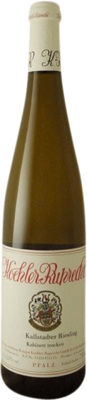 Free Shipping | White wine Koehler Ruprecht Kallstadter Kabinett Dry Q.b.A. Pfälz Pfälz Germany Riesling Organic 75 cl