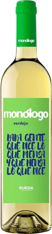 11,95 € 送料無料 | 白ワイン Monólogo Laguardia 高齢者 D.O. Rueda