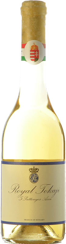Free Shipping | Sweet wine Royal Tokaji Blue Label 5 Puttonyos Aszú I.G. Tokaj-Hegyalja Tokaj-Hegyalja Hungary Furmint, Muscat, Hárslevelü Medium Bottle 50 cl