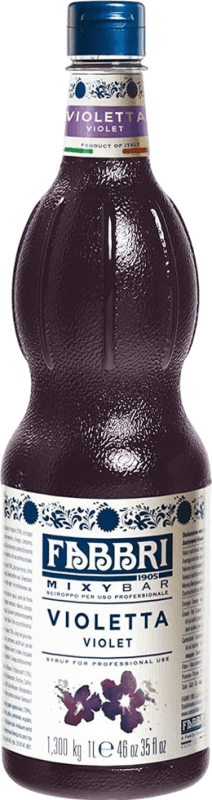 16,95 € | Концентрат коктейля Fabbri Mixybar Италия 1 L Violetta — Фиалка Без алкоголя