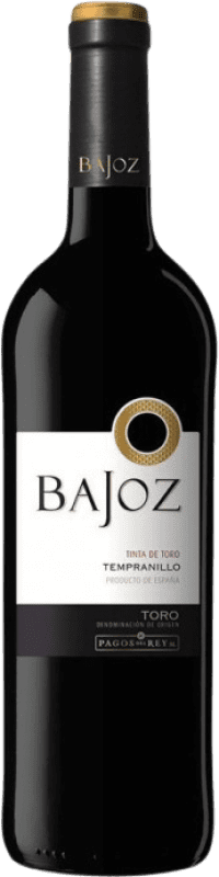 4,95 € Free Shipping | Red wine Pagos del Rey Bajoz D.O. Toro Castilla y León Spain Tempranillo Bottle 75 cl