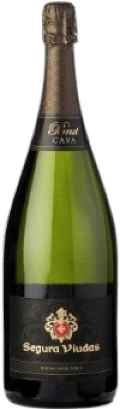 48,95 € Envoi gratuit | Blanc mousseux Segura Viudas Brut Réserve D.O. Cava Bouteille Jéroboam-Double Magnum 3 L