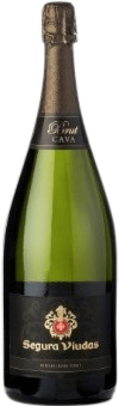 48,95 € | 白スパークリングワイン Segura Viudas Brut 予約 D.O. Cava スペイン Macabeo, Xarel·lo, Parellada ボトル Jéroboam-ダブルマグナム 3 L