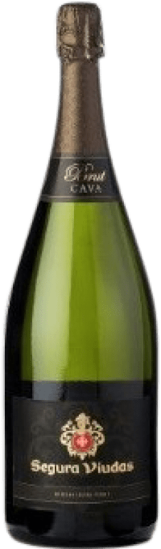 48,95 € | White Sparkling Wine Segura Viudas Brut Reserve D.O. Cava Spain Macabeo, Xarel·lo, Parellada Jéroboam Bottle-Double Magnum 3 L