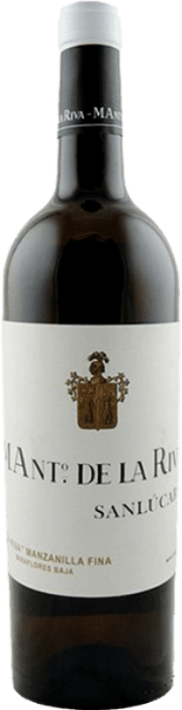 17,95 € | Vino Generoso Fortificado De la Riva Miraflores Baja D.O. Manzanilla-Sanlúcar de Barrameda Andalucía España Palomino Fino 75 cl