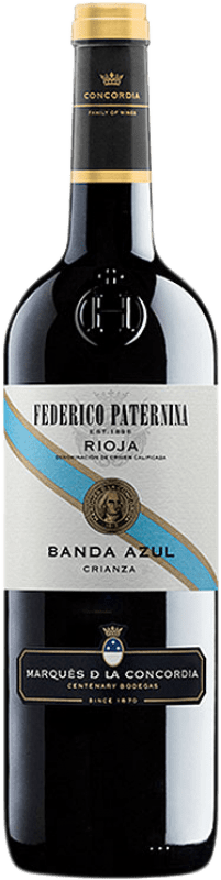 Бесплатная доставка | Красное вино Paternina Banda Azul старения D.O.Ca. Rioja Ла-Риоха Испания Tempranillo, Grenache 75 cl