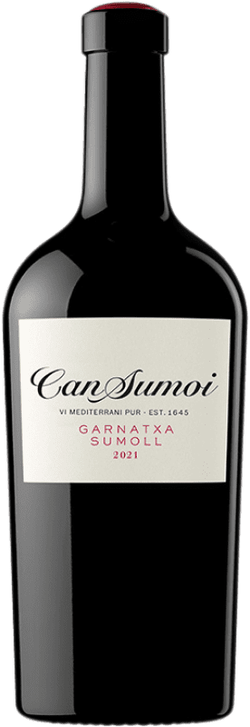 16,95 € | Vino tinto Can Sumoi Sumoll-Garnatxa D.O. Penedès Cataluña España Garnacha Tintorera, Sumoll 75 cl