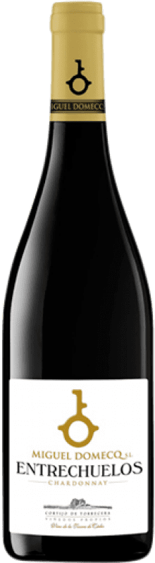 送料無料 | 白ワイン Entrechuelos 若い I.G.P. Vino de la Tierra de Cádiz アンダルシア スペイン Chardonnay 75 cl