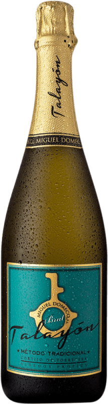 Бесплатная доставка | Белое игристое вино Entrechuelos Talayón Brut — брют I.G.P. Vino de la Tierra de Cádiz Андалусия Испания Chardonnay — Шардоне 75 cl