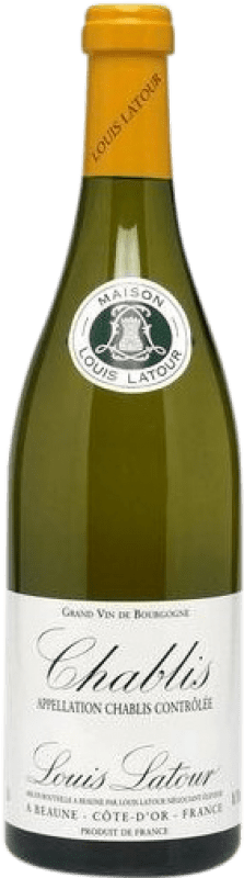 Free Shipping | White wine Louis Latour A.O.C. Chablis Burgundy France Chardonnay Half Bottle 37 cl