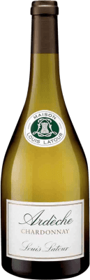 Louis Latour Ardèche Chardonnay Bourgogne бутылка Магнум 1,5 L