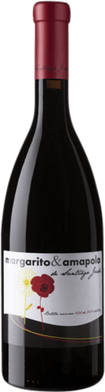 27,95 € | Red wine Santiago Jordi Margarito & Amapolo Aged I.G.P. Vino de la Tierra de Cádiz Andalusia Spain Petit Verdot, Tintilla de Rota 75 cl