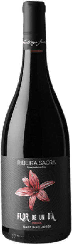 Free Shipping | Red wine Santiago Jordi Flor de un Día Oak D.O. Ribeira Sacra Galicia Spain Mencía 75 cl