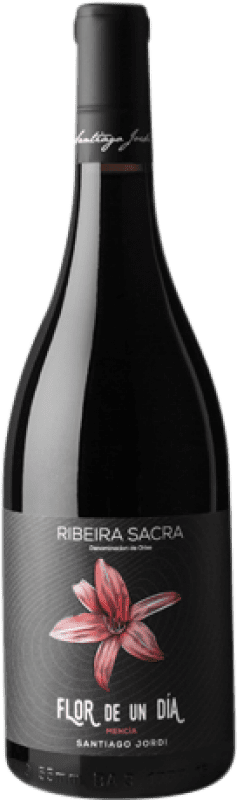 Spedizione Gratuita | Vino Rosso Santiago Jordi Flor de un Día Rovere D.O. Ribeira Sacra Galizia Spagna Mencía 75 cl