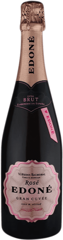19,95 € | Espumoso Rosado Balmoral Edoné Grande Cuvée, Rosé — Rosado I.G.P. Vino de la Tierra de Castilla Castilla la Mancha España Tempranillo, Syrah 75 cl