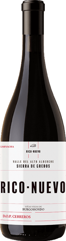 Free Shipping | Red wine Rico Nuevo Viticultores D.O.P. Cebreros Castilla y León Spain Grenache Tintorera 75 cl