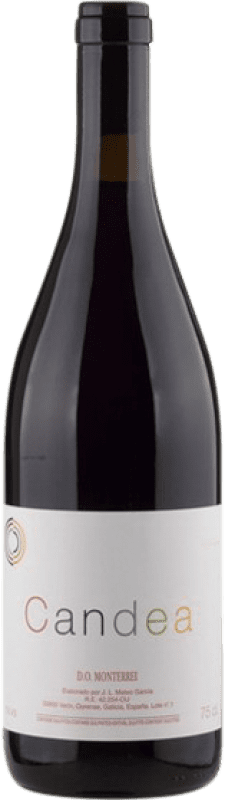 10,95 € | Red wine Quinta da Muradella Candea Tinto D.O. Monterrei Galicia Spain Mencía, Grenache Tintorera, Mouratón, Bastardo Bottle 75 cl