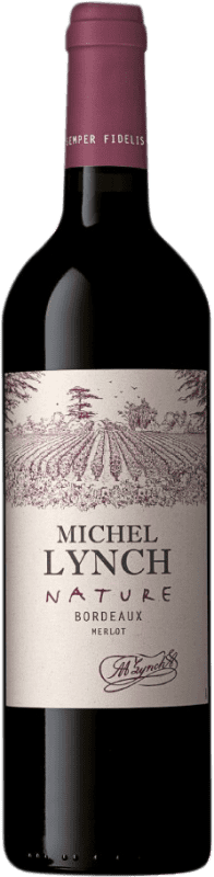 Бесплатная доставка | Красное вино Michel Lynch Nature Rouge A.O.C. Bordeaux Бордо Франция Merlot 75 cl