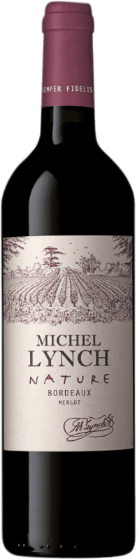 12,95 € | Vino Tinto Michel Lynch Nature A.O.C. Bordeaux Burdeos Francia Merlot Eco — Ecológico 75 cl
