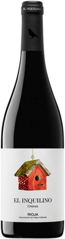 12,95 € | Red wine Viña Zorzal El Inquilino Crianza D.O.Ca. Rioja The Rioja Spain Tempranillo, Grenache Tintorera Bottle 75 cl