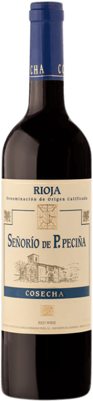 Kostenloser Versand | Rotwein Hermanos Peciña Señorío de P. Peciña Tinto D.O.Ca. Rioja La Rioja Spanien Tempranillo, Graciano, Grenache Tintorera 75 cl