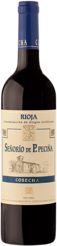 12,95 € Envío gratis | Vino Tinto Hermanos Peciña Señorío de P. Peciña D.O.Ca. Rioja