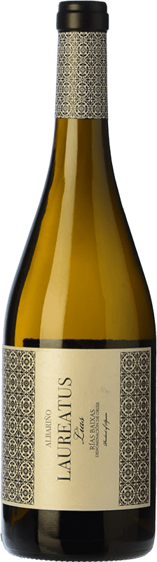 Envio grátis | Vinho branco Laureatus Lías Crianza D.O. Rías Baixas Galiza Espanha Albariño 75 cl