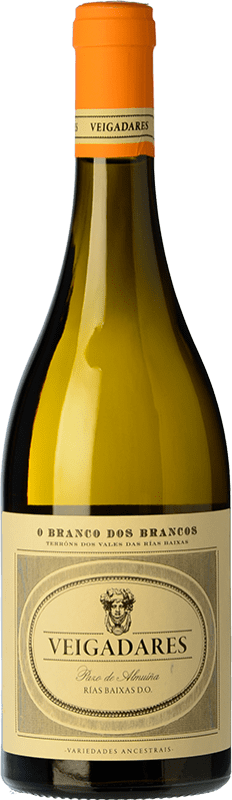 23,95 € | Vin blanc Adegas Galegas Veigadares Crianza D.O. Rías Baixas Galice Espagne Loureiro, Treixadura, Albariño, Caíño Blanc 75 cl