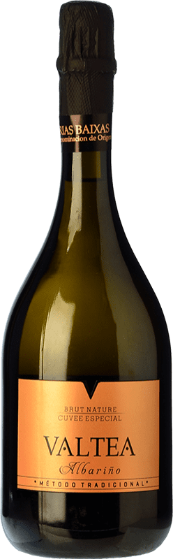 送料無料 | 白スパークリングワイン Valtea Cuvée Especial ブルットの自然 D.O. Rías Baixas ガリシア スペイン Albariño 75 cl