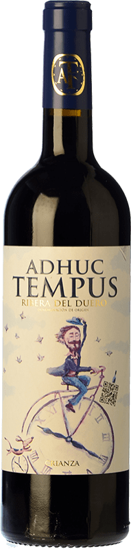 Free Shipping | Red wine Adhuc Tempus Aged D.O. Ribera del Duero Castilla y León Spain Tempranillo 75 cl