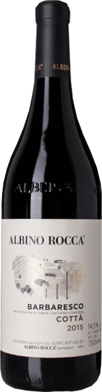 Бесплатная доставка | Красное вино Albino Rocca Cottà D.O.C.G. Barbaresco Пьемонте Италия Nebbiolo — Неббиоло 75 cl