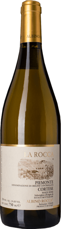 Envio grátis | Vinho branco Albino Rocca La Rocca D.O.C. Piedmont Piemonte Itália Cortese 75 cl