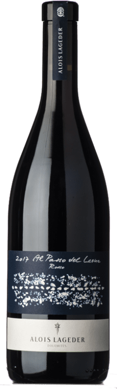 23,95 € Free Shipping | Red wine Lageder Al passo del Leone Rosso D.O.C. Alto Adige Trentino-Alto Adige Italy Merlot, Cabernet Sauvignon, Petit Verdot, Schiava Bottle 75 cl