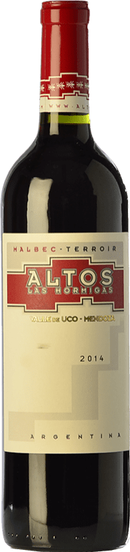 Free Shipping | Red wine Altos Las Hormigas Terroir Aged I.G. Mendoza Mendoza Argentina Malbec 75 cl