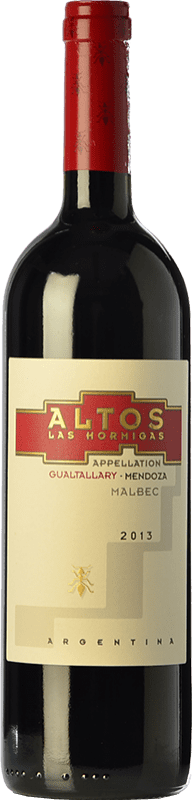 47,95 € Spedizione Gratuita | Vino rosso Altos Las Hormigas Gualtallary Crianza I.G. Mendoza