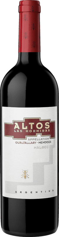 67,95 € Kostenloser Versand | Rotwein Altos Las Hormigas Crianza — Kurze Fassreifung I.G. Gualtallary