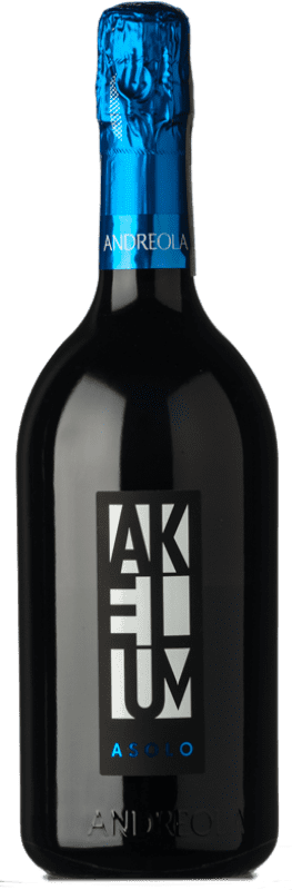 送料無料 | 白スパークリングワイン Andreola Akelum Brut D.O.C.G. Asolo Prosecco ベネト イタリア Glera 75 cl