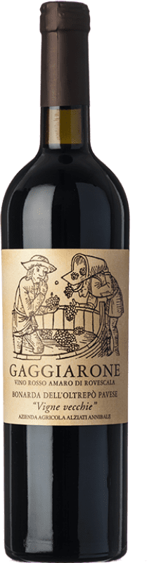 24,95 € Envio grátis | Vinho tinto Annibale Alziati Gaggiarone Vigne Vecchie D.O.C. Oltrepò Pavese
