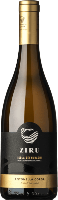 Envoi gratuit | Vin blanc Antonella Corda Bianco Ziru I.G.T. Isola dei Nuraghi Sardaigne Italie Bacca Blanc 75 cl