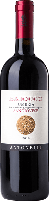 9,95 € | Vino tinto Antonelli San Marco Baiocco I.G.T. Umbria Umbria Italia Sangiovese Ecológico 75 cl