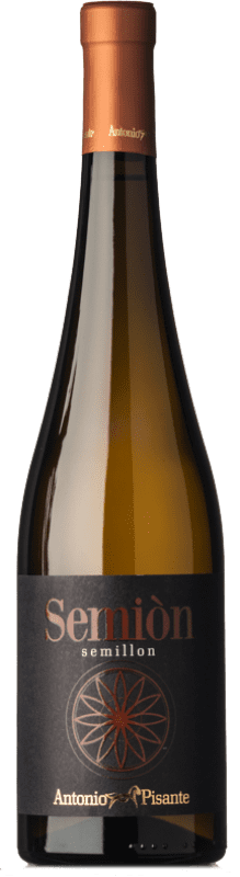 Envio grátis | Vinho branco Antonio Pisante Semiòn I.G.T. Puglia Puglia Itália Sémillon 75 cl