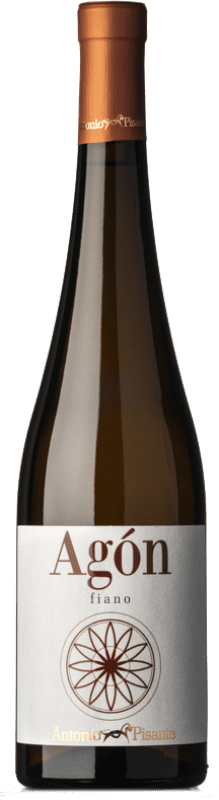 Envio grátis | Vinho branco Antonio Pisante Agón I.G.T. Puglia Puglia Itália Fiano 75 cl