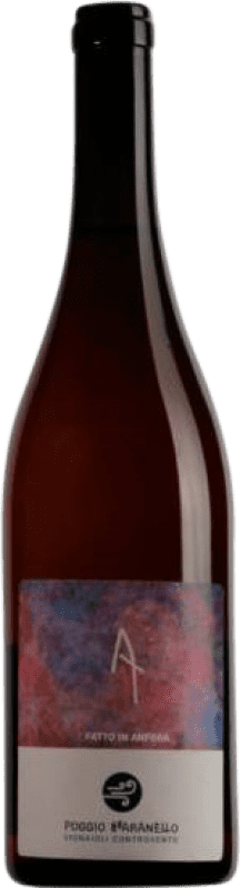 Envio grátis | Vinho branco Poggio Bbaranèllo AT Anfora I.G.T. Lazio Lácio Itália Procanico 75 cl