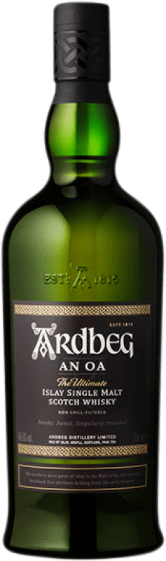 Free Shipping | Whisky Single Malt Ardbeg An Oa Islay United Kingdom 70 cl