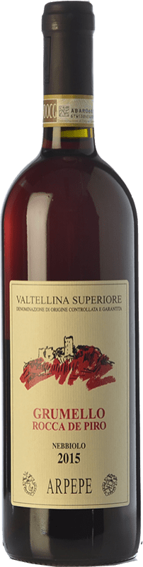 39,95 € | Красное вино Ar.Pe.Pe. Grumello Rocca de Piro D.O.C.G. Valtellina Superiore Ломбардии Италия Nebbiolo 75 cl