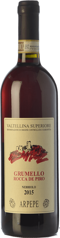 36,95 € Envoi gratuit | Vin rouge Ar.Pe.Pe. Grumello Rocca de Piro D.O.C. Valtellina
