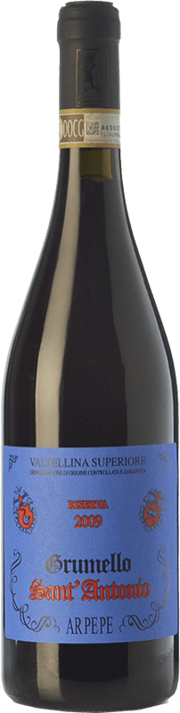 114,95 € | Vin rouge Ar.Pe.Pe. Grumello Sant'Antonio Réserve D.O.C.G. Valtellina Superiore Lombardia Italie Nebbiolo 75 cl