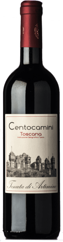 9,95 € Бесплатная доставка | Красное вино Artimino Centocamini I.G.T. Toscana