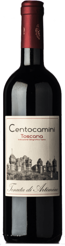 Free Shipping | Red wine Artimino Rosso Centocamini I.G.T. Toscana Tuscany Italy Sangiovese 75 cl